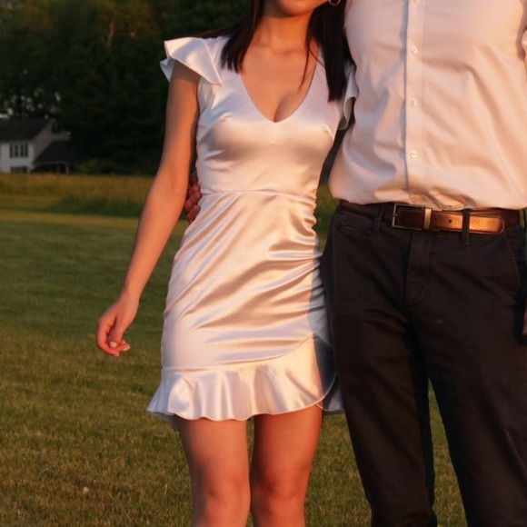 Lucy In The Sky Brandy Lace-Up Back Dress - Picture 1 of 8